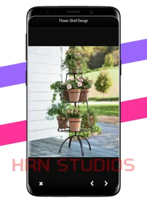 Flower pot rack design android App screenshot 0